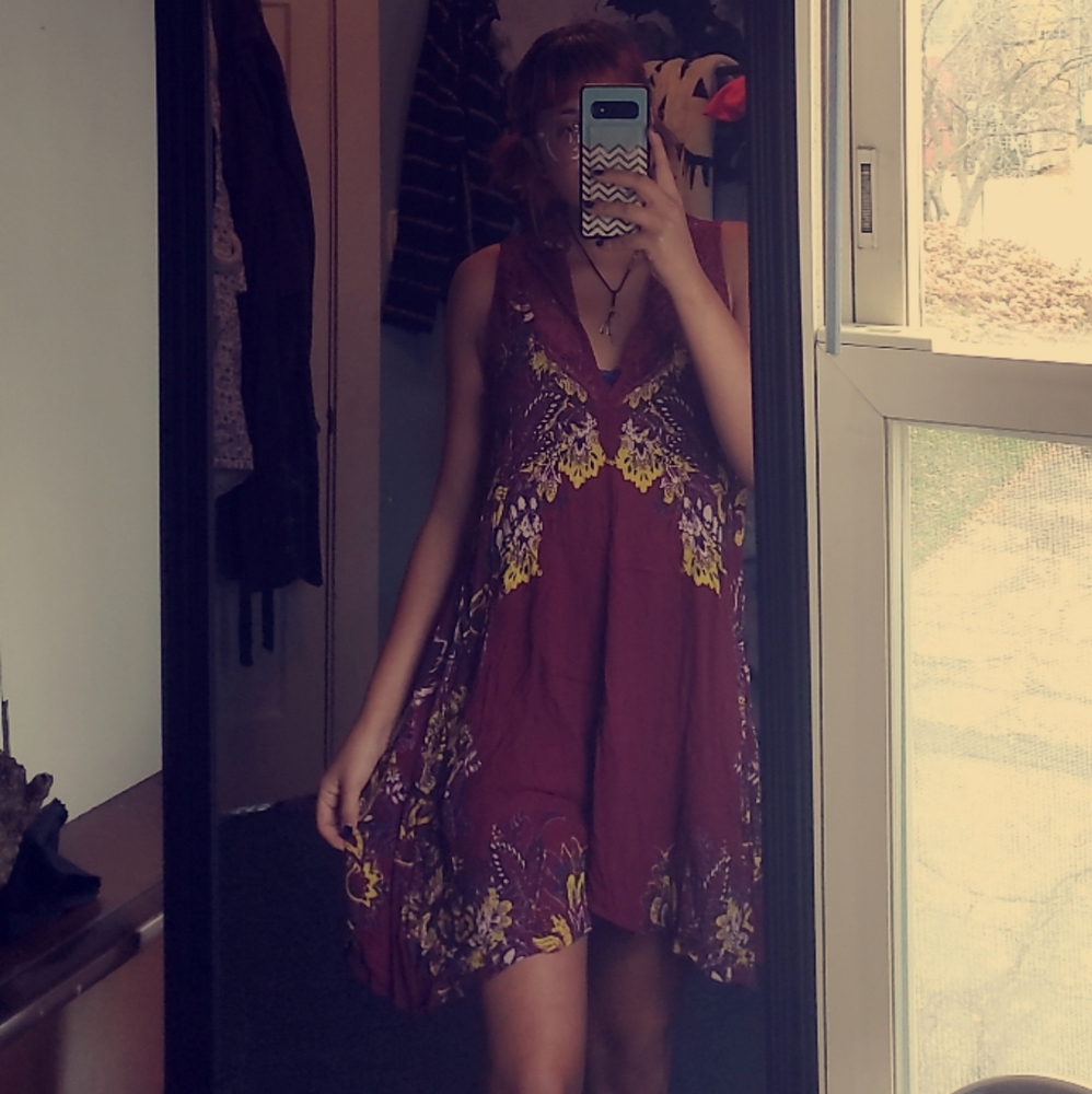 Marroon Dress 🐙
